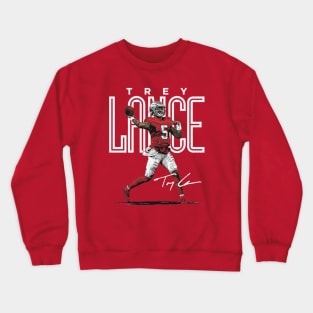 Trey Lance San Francisco Pass Crewneck Sweatshirt